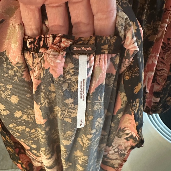 Free People Floral Women's Dress - Picture 2 of 4